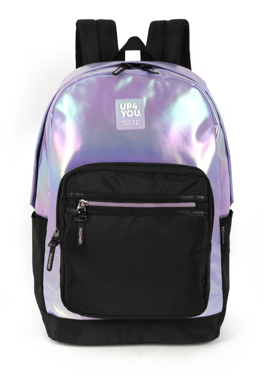 Mochila Juvenil Up4you Glitter ou Holográfico