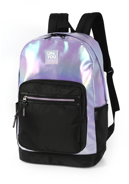 Mochila Juvenil Up4you Glitter ou Holográfico