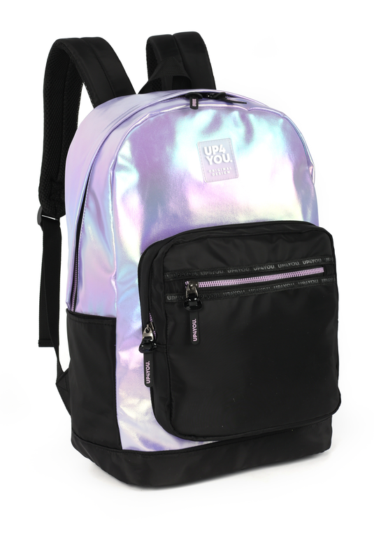 Mochila Juvenil Up4you Glitter ou Holográfico