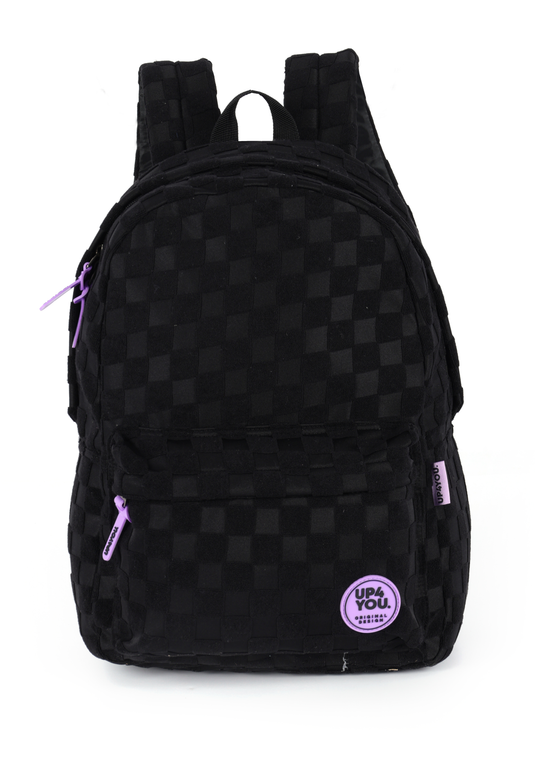 Mochila Juvenil Up4you Chenille Arredondada