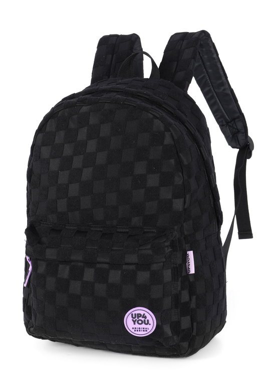 Mochila Juvenil Up4you Chenille Arredondada