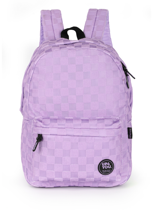 Mochila Juvenil Up4you Chenille Arredondada