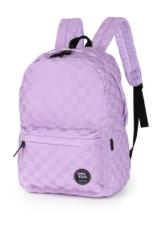 Mochila Juvenil Up4you Chenille Arredondada