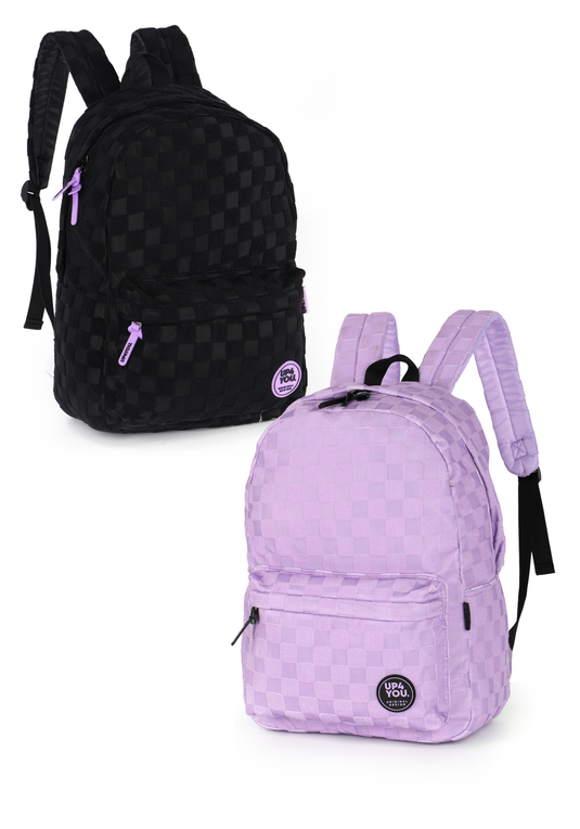 Mochila Juvenil Up4you Chenille Arredondada