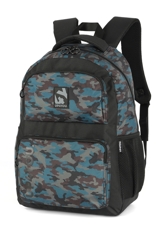 Mochila de Costas Juvenil Up4you Camuflada 4Y