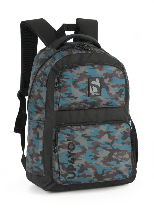 Mochila de Costas Juvenil Up4you Camuflada 4Y