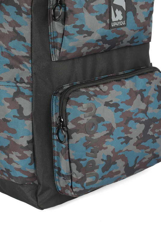 Mochila de Costas Juvenil Up4you Camuflada 4Y