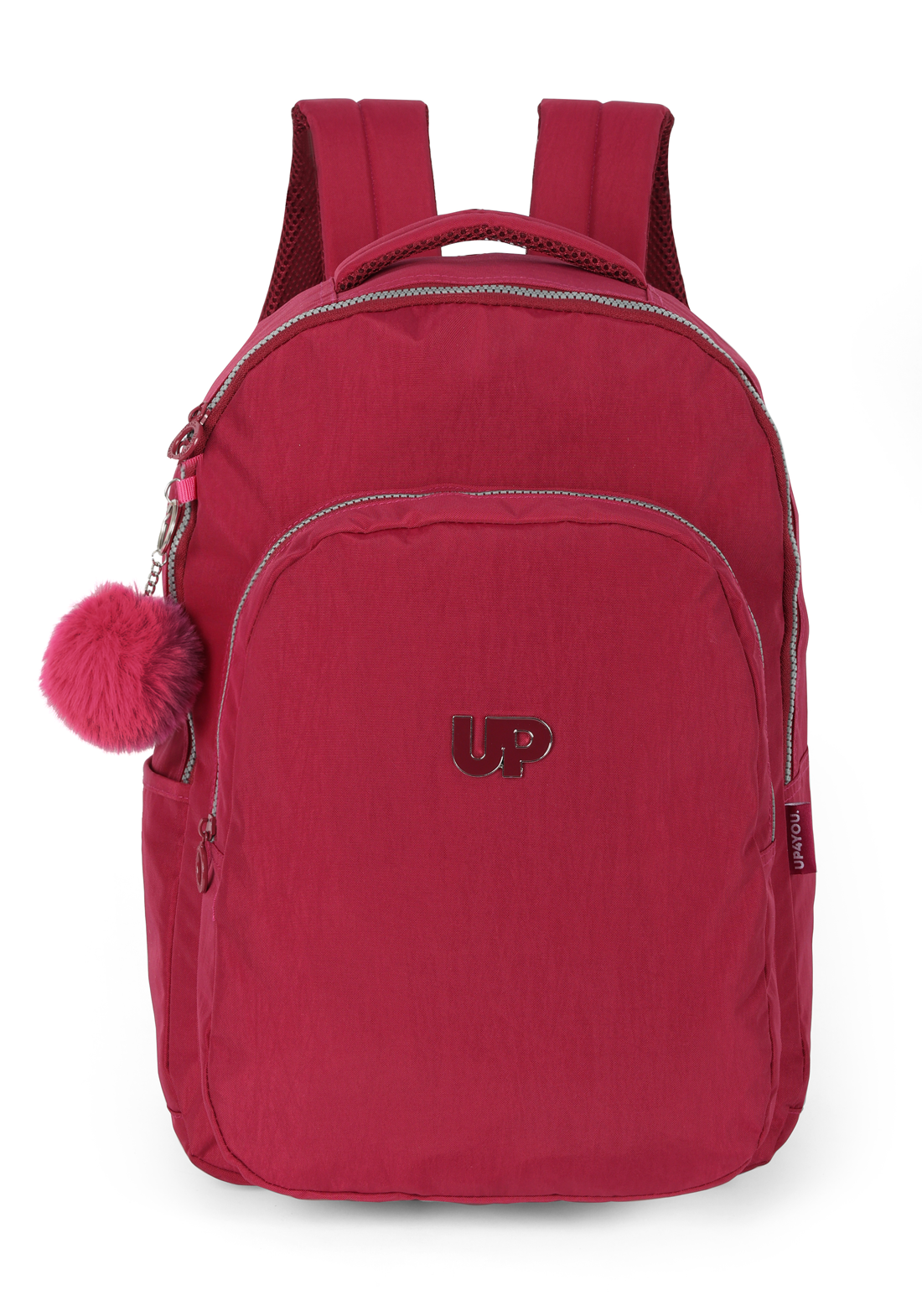 Mochila Classica de Costas com Crinkle Pompom Up4you