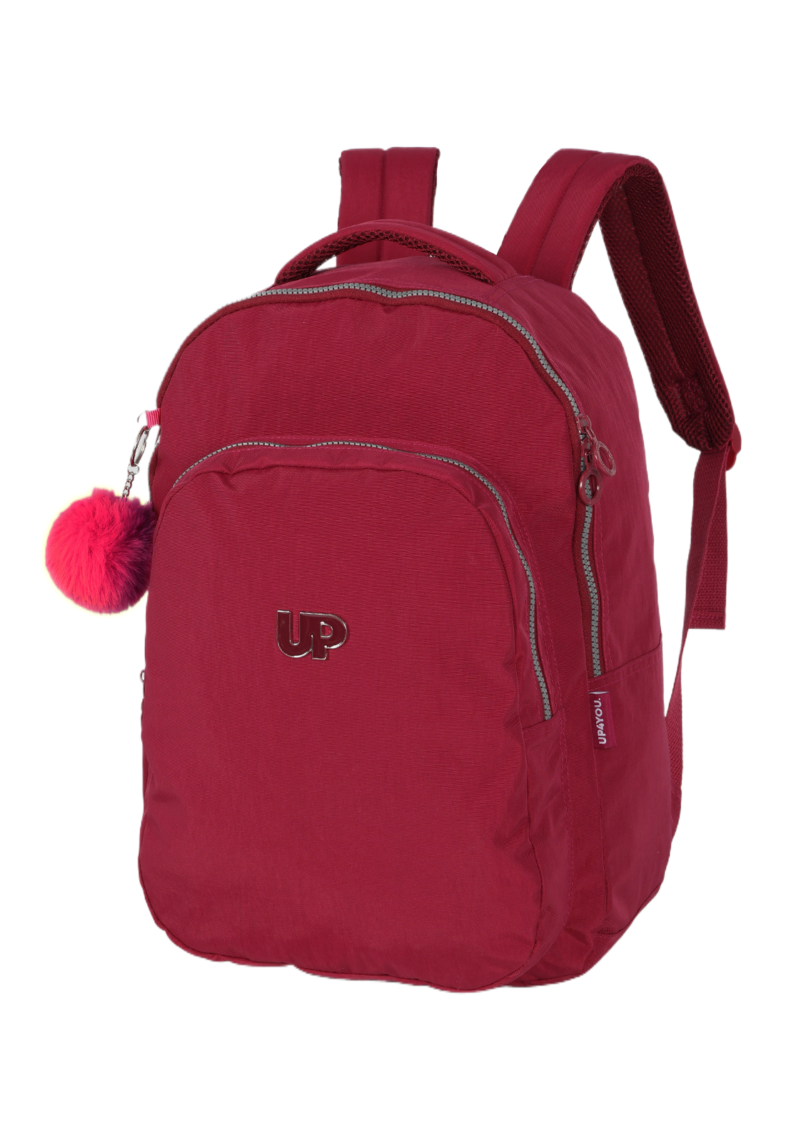 Mochila Classica de Costas com Crinkle Pompom Up4you