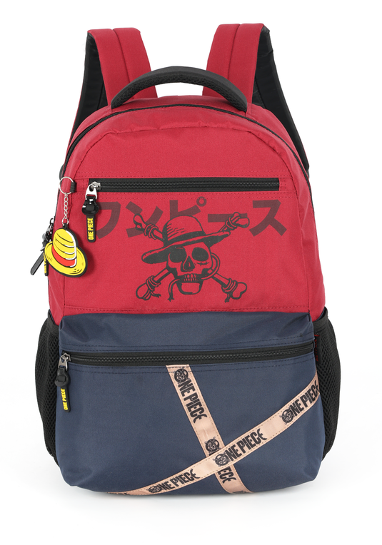 Mochila Juvenil One Piece Skull Netflix