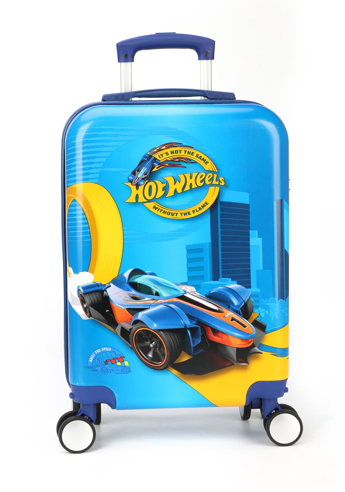 Mala Bordo Hot Wheels Pc23 Azul - Unico