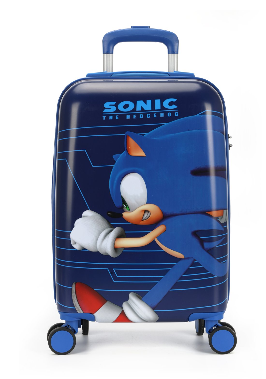 Mala Bordo Sonic Character Pc23 Azul - Unico