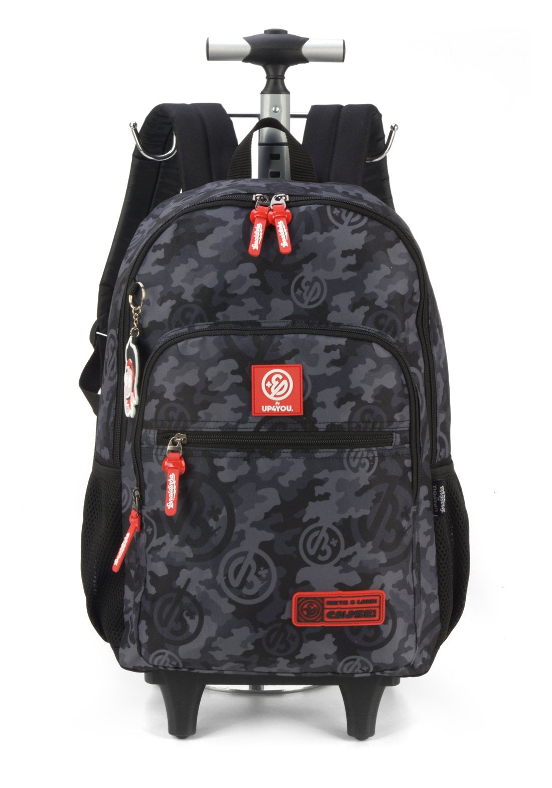 Mochila Com Rodas Preto - Unico