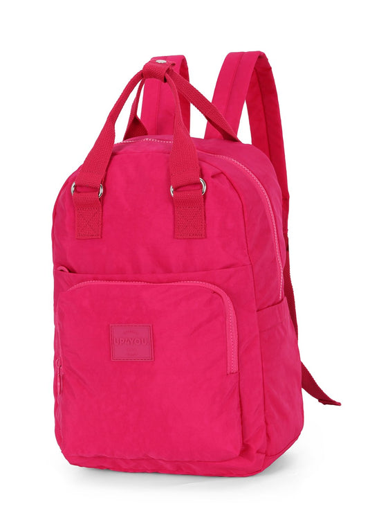 Mochila Moda Crinkle Up4you Pink - Unico