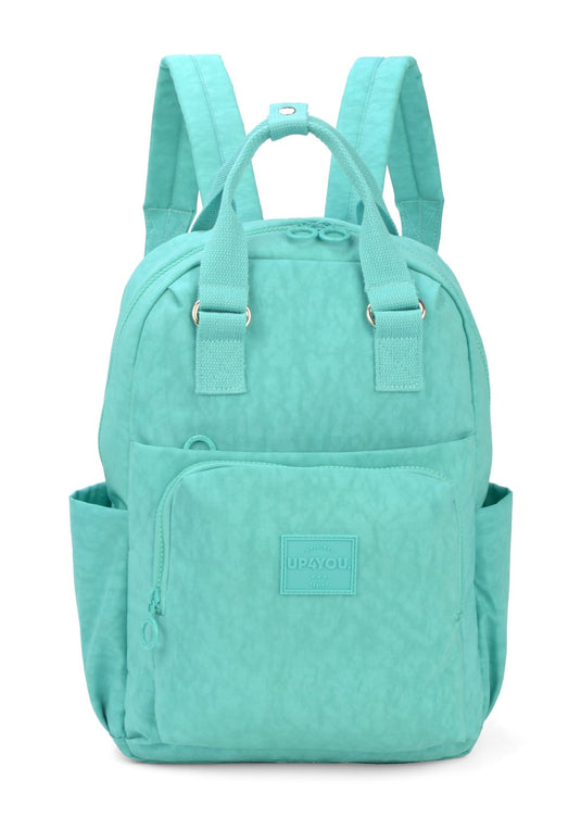 Mochila Moda Crinkle Up4you Verde - Unico