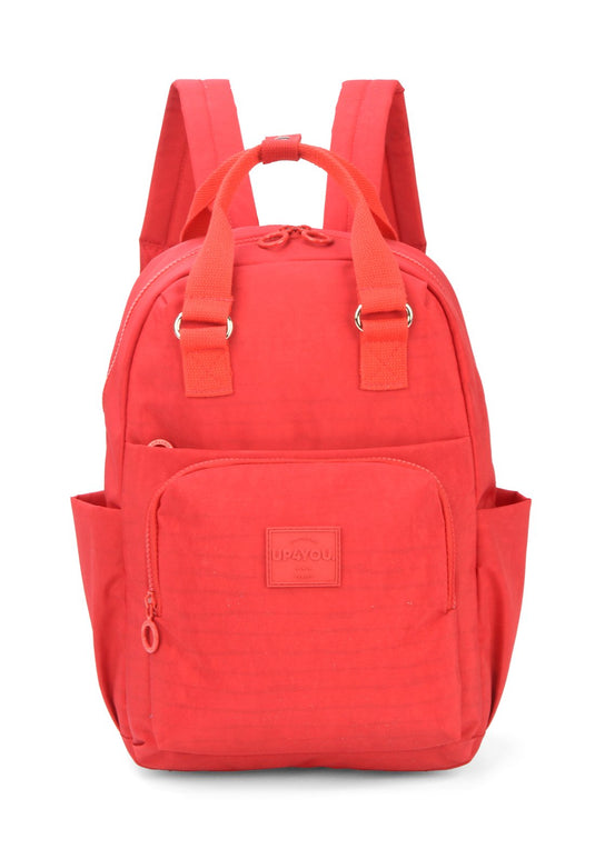 Mochila Moda Crinkle Up4you Vermelho - Unico